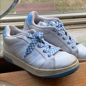 Heelys white & light blue